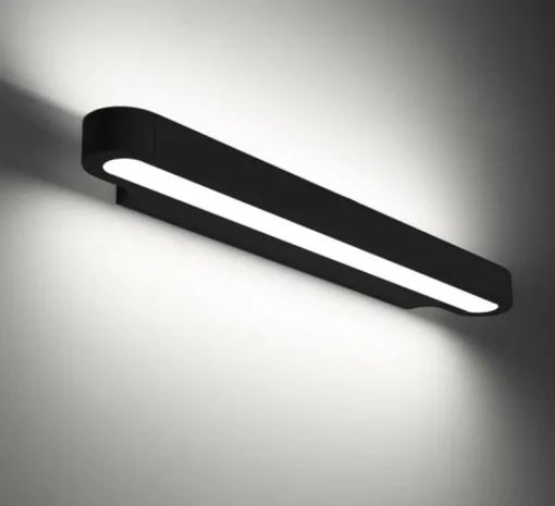 Applique*Artemide Applique murale, Talo 90, , LED, dim, 3000K, 3707 lm, L90cm, H4cm - noir et blanc