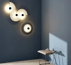 Applique*Wever&Ducré Applique murale, Tapis 3.0, , LED, dim, 2700K, 480 lm, L21,3cm, H45cm - gris clair