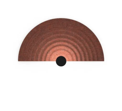 Applique*Wever&Ducré Applique murale, Tapis Soft Flexfy 2.0, , LED, 2700K, 290 lm, L62,5cm, H31,3cm - rouge