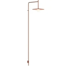Applique*Vibia Applique murale, Tempo 5762, terra red, LED, 2700K, 301lm, L42,5cm, H140cm - terracotta
