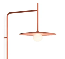 Applique*Vibia Applique murale, Tempo 5762, terra red, LED, 2700K, 301lm, L42,5cm, H140cm - terracotta