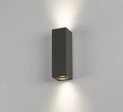 Applique*SLV Applique murale, Teo, , L7cm, H22.3cm - anthracite