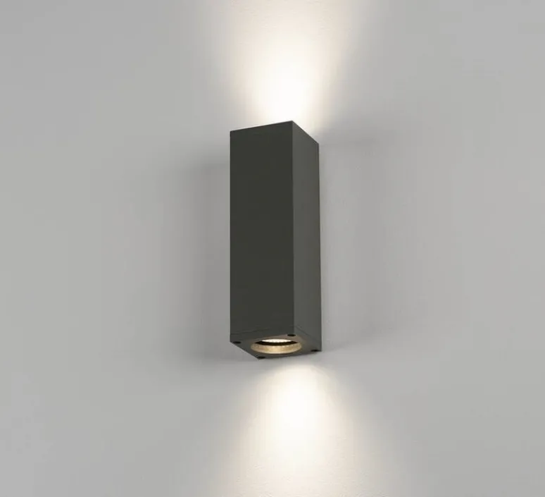 Applique*SLV Applique murale, Teo, , L7cm, H22.3cm - anthracite