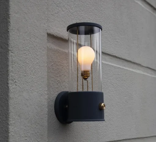 Applique*Tala Applique murale, The Muse , , IP44, IP44, 2800K, 500lm,Ø12,5cm, H33,8cm - Hackless black