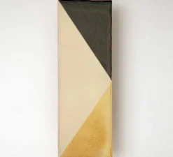 Applique murale, Tile GJ, jaune, gris, L10cm, H30cm - Violaine D'Harcourt