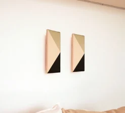 Applique*Violaine D'Harcourt Applique murale, Tile VN, , L10cm, H30cm - vert, noir