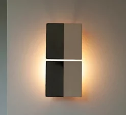 Applique*Violaine D'Harcourt Applique murale, Tiles Line G, , L14cm, H29cm - gris, blanc