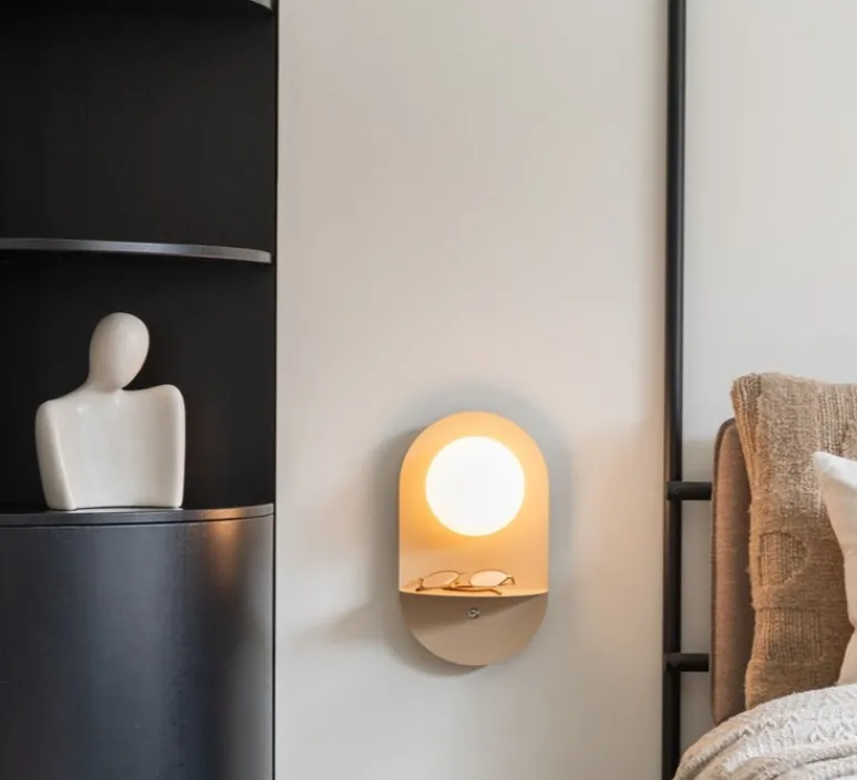 Applique*It's about Romi Applique murale, Tokyo, , L15cm, H34cm - beige