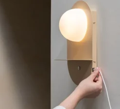 Applique*It's about Romi Applique murale, Tokyo, , L15cm, H34cm - beige