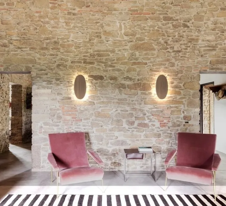 Applique*Rotaliana Applique murale, Totem & Tabù W1, , LED, 2700K, 2600 lm, L22cm, H44,5cm - Miroir