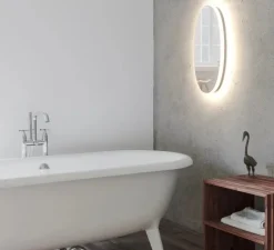 Applique*Rotaliana Applique murale, Totem & Tabù W1, , LED, 2700K, 2600 lm, L22cm, H44,5cm - Miroir