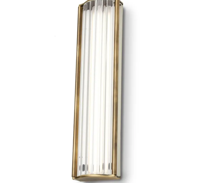 Applique*Alma light Applique murale, Totem II, é, IP44, L13cm, H51cm - Bronze satin