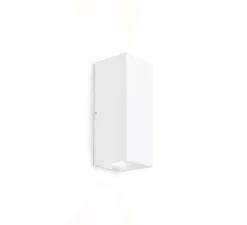 Applique*Wever&Ducré Applique murale, Train 2.0 LED, , LED, 2700K, 2x245lm, L5cm, H12cm - blanc