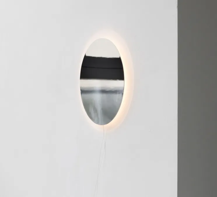 Applique murale, Tramonto 06, miroir, LED, dim, K, 2500 lm, L21cm, H29,7cm - Valerie_Objects