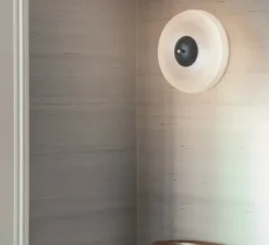 Applique*Bert frank Applique murale, Trave, , Ø30cm, H12cm - laiton, marbre guatemala