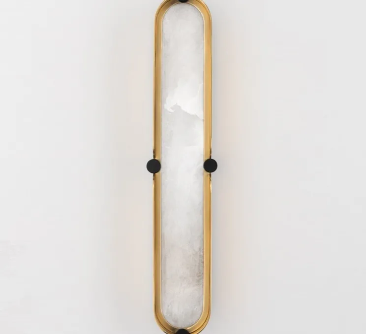 Applique murale, Tribeca, Laiton vielli, noir, LED, dim, 2700K, 250 lm, L8,3cm, H40,6cm - Hudson Valley Lighting