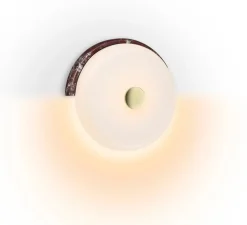 Applique murale, Trip, bordeaux, blanc, LED, 2700K, 160 lm, L19cm, H18cm - Design by us