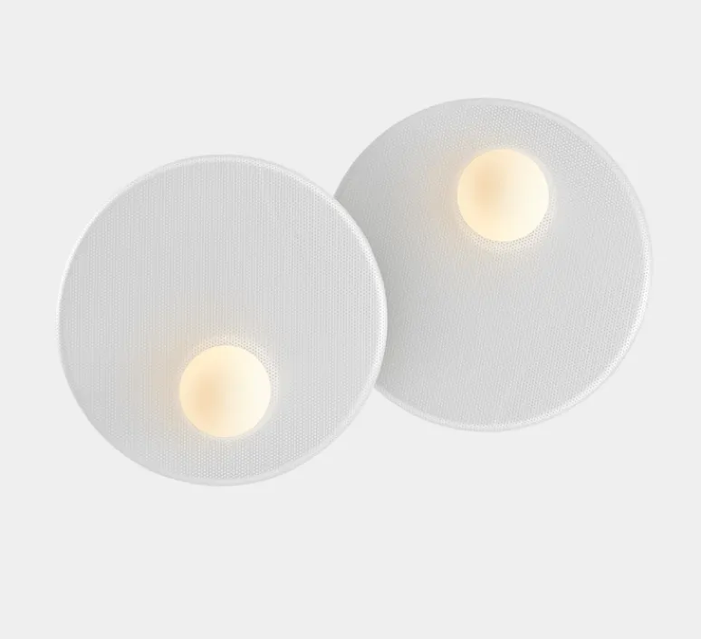 Applique*LEDS C4 Applique murale, Trip double, , L52cm, H42cm - blanc