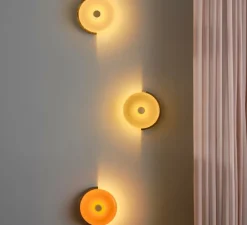 Applique*Design by us Applique murale, Trip, , LED, 2700K, 160 lm, L19cm, H18cm - vert mousse, ambre