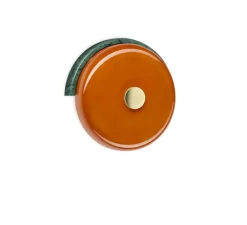 Applique*Design by us Applique murale, Trip, , LED, 2700K, 160 lm, L19cm, H18cm - vert mousse, ambre