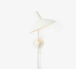 Applique murale, Tripod HM12, blanc mat, L21,6cm, H35,2cm - Andtradition