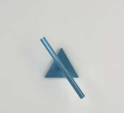 Applique*Atelier Areti Applique murale, Tube and Triangle Concept A, , LED, 2700K, lm, L40cm, H18cm - bleu