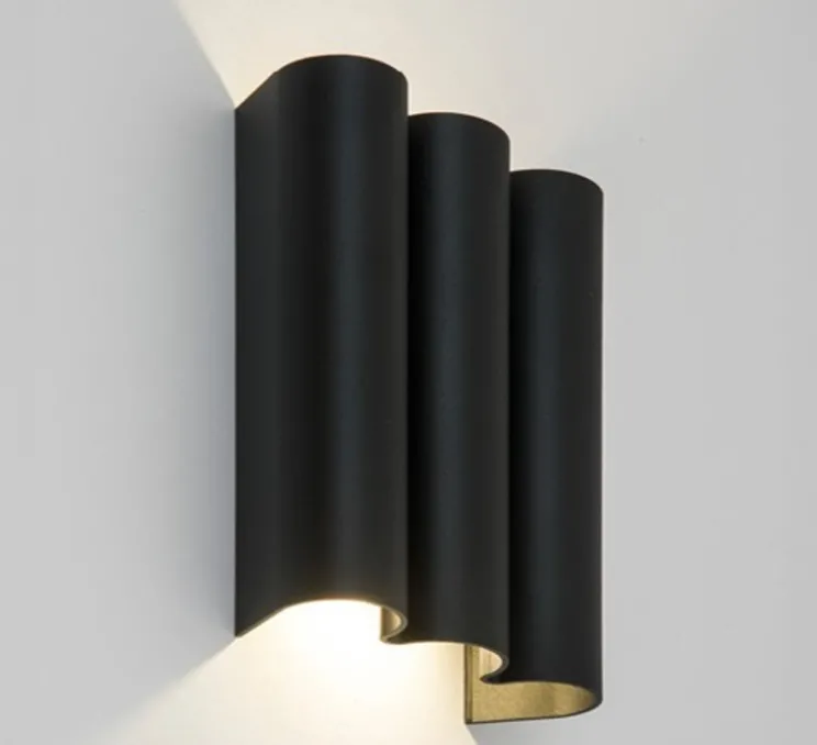 Applique murale, Twerkit 3 DALI, noir, LED, dim, 2700K, 1100 lm, L17cm, H22cm - DARK