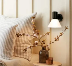 Applique*Anglepoise Applique murale, Type 80 glass W4, blanc & noir, Ø15cm, H16cm - blanc & noir