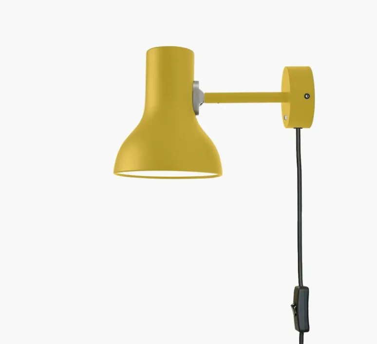 Applique*Anglepoise Applique murale, Type 75 mini Margaret Howell Edition, avec câble, , Ø13cm, H15cm - Ocre