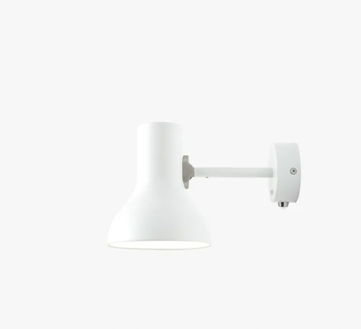 Applique murale, Type 75 mini, blanc, Ø13cm, H15cm, P23cm - ANGLEPOISE