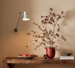 Applique*Anglepoise Applique murale, Type 80 W3, , Ø14,5cm, H53cm - brume grise