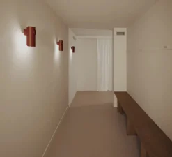 Applique*Owen Applique murale, U1-L, , L9cm, H20cm - rouge brique