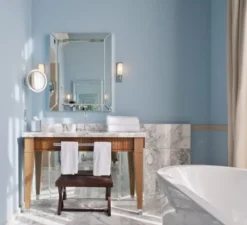 Applique*Astro Applique murale, Verona, , IP44, LED, L7,2cm, H25cm - Lighting chrome poli