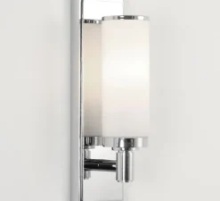 Applique*Astro Applique murale, Verona, , IP44, LED, L7,2cm, H25cm - Lighting chrome poli