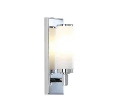 Applique*Astro Applique murale, Verona, , IP44, LED, L7,2cm, H25cm - Lighting chrome poli