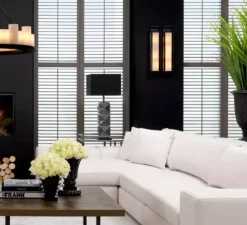 Applique murale, Versus, noir, L15cm, H70cm - Eichholtz