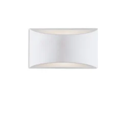 Applique murale, Vertbois, Léane, prêt à peindre, blanc, plâtre, L19,9cm, H11,5cm - Nedgis