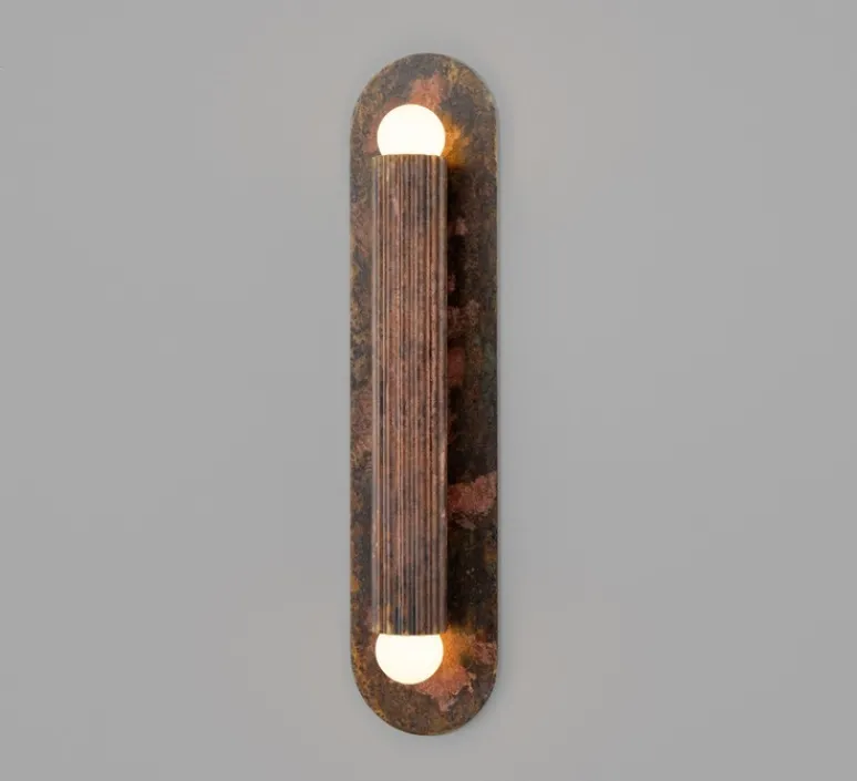 Applique*Schwung Applique murale, Vesta LG, , L10,5cm, H45,6cm - rose cendré