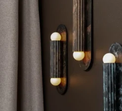 Applique murale, Vesta SM, or ombré, L10,5cm, H30,5cm - Schwung