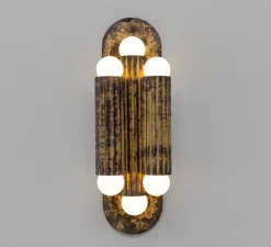 Applique murale, Vesta Triple, or ombré, L12,6cm, H38cm - Schwung