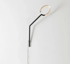 Applique*Artemide Applique murale, Vine Light Wall, , L18,6cm, H56cm - noir