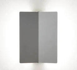 Applique*Nemo Lighting Applique murale, Volet Pivotant Plié, , L26cm, H34cm - aluminium