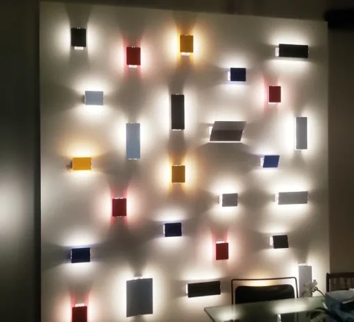 Applique murale, Volet Pivotant Simple, aluminium, LED, 3000K, 1000lm, L17cm, H13cm - Nemo Lighting