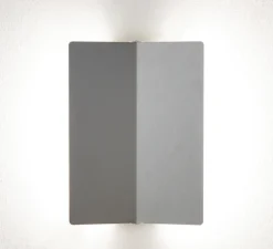 Applique murale, Volet Pivotant Plié, aluminium, LED, 3000K, 2000lm, L26cm, H34cm - Nemo Lighting