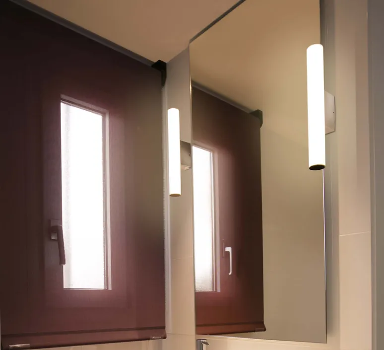 Applique*Faro Applique murale, Volga 310, , IP44, LED, 3000K, 469lm, Ø4cm, H31cm - chrome