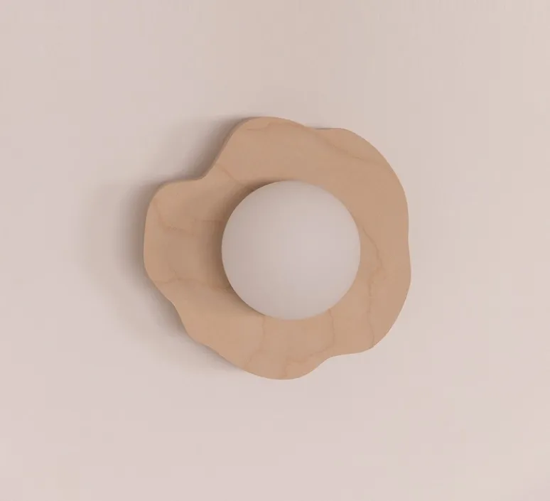 Enfants|Applique*Little Anana Applique murale, Volubilis M, , L23,5cm, H23cm - bois naturel