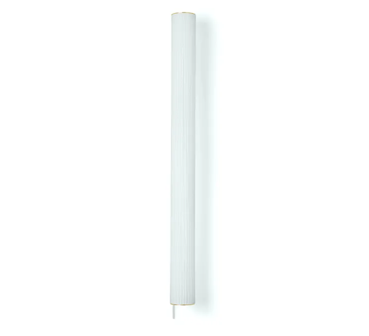 Applique murale, vuelta 100, laiton, LED, 3000K, 2400lm, Ø8,4cm, H100cm - Ferm Living