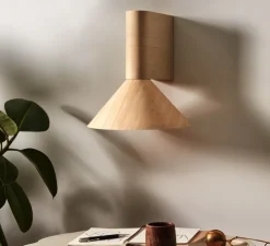 Applique murale, Wall M30, naturel, Ø28cm, H31cm - Ay Illuminate