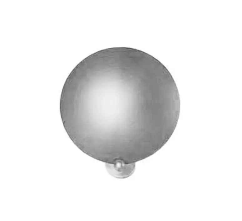 Applique*Lumen Center Italia Applique murale, Washington, , LED, dim, 2700K, 900 lm, Ø39cm, H44cm - chrome