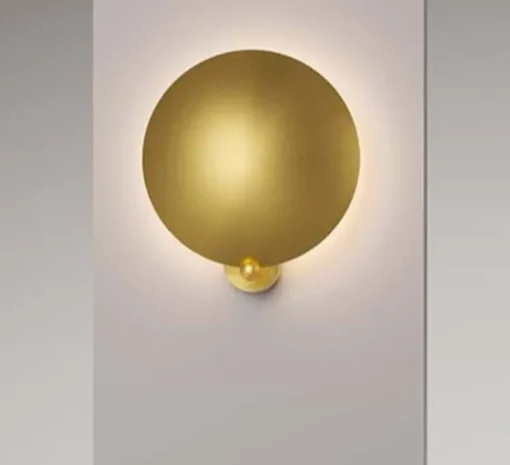 Applique murale, Washington, or satiné, LED, dim, 2700K, 900 lm, Ø39cm, H44cm - Lumen Center Italia